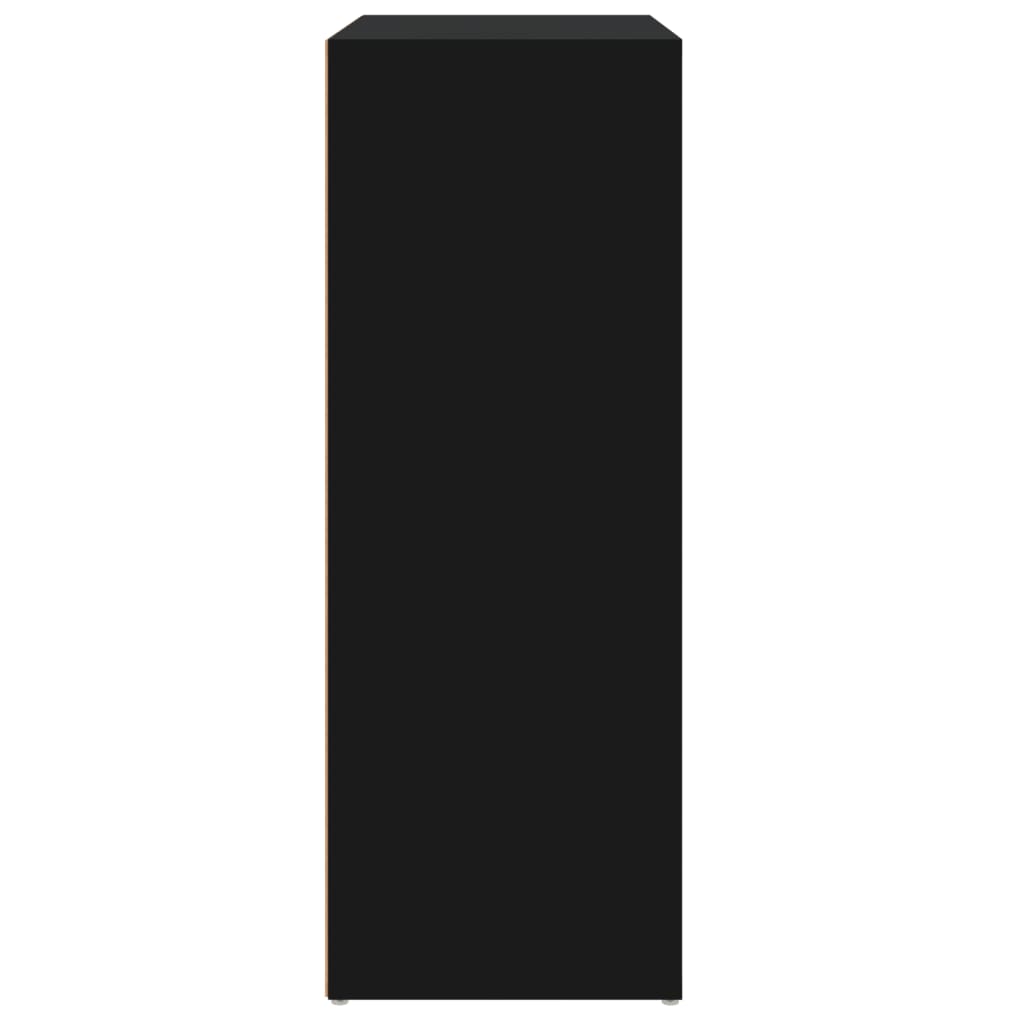 Servantă, negru, 60x31x84 cm, lemn prelucrat