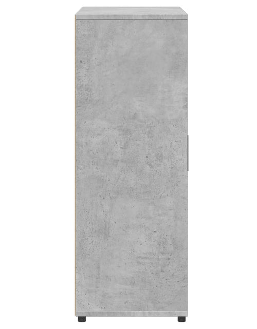 Загрузите изображение в средство просмотра галереи, Servantă, gri beton, 60x31x84 cm, lemn compozit
