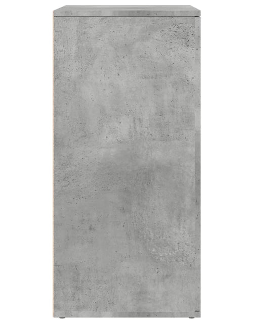 Încărcați imaginea în vizualizatorul Galerie, Servantă, gri beton, 79x38x80 cm, lemn compozit
