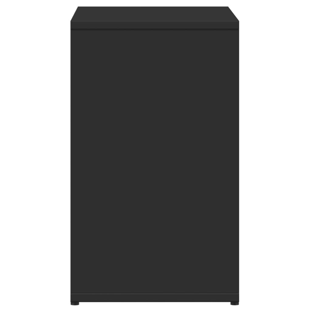Masă laterală, negru, 50x30x50 cm, PAL