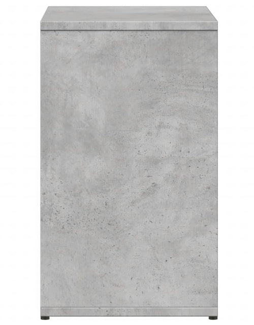 Загрузите изображение в средство просмотра галереи, Masă laterală, gri beton, 50x30x50 cm, PAL
