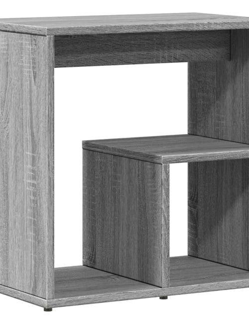 Загрузите изображение в средство просмотра галереи, Măsuță laterală, sonoma gri, 50x30x50 cm, lemn compozit
