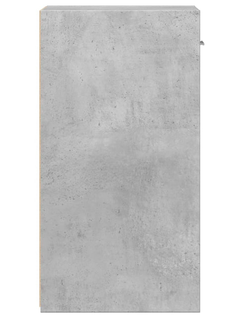 Încărcați imaginea în vizualizatorul Galerie, Noptiere, 2 buc., gri beton, 35x34x65 cm, lemn prelucrat
