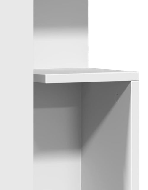 Загрузите изображение в средство просмотра галереи, Masă laterală, alb, 35x35x60 cm, lemn prelucrat
