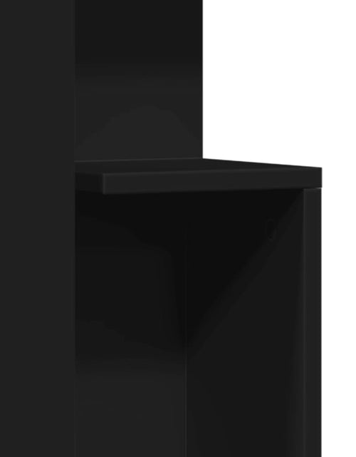 Încărcați imaginea în vizualizatorul Galerie, Masă laterală, negru, 35x35x60 cm, lemn compozit
