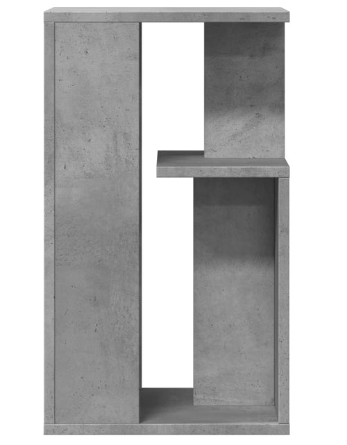 Загрузите изображение в средство просмотра галереи, Masă laterală, gri beton, 35x35x60 cm, PAL
