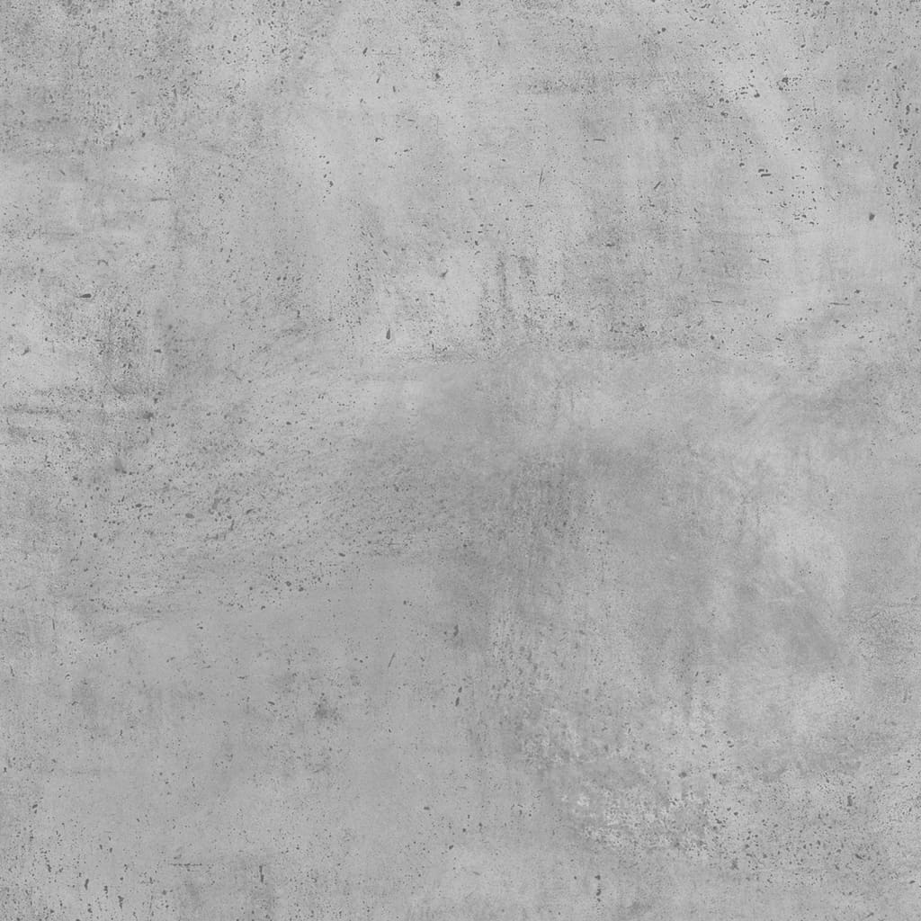 Masă laterală, gri beton, 35x35x60 cm, PAL