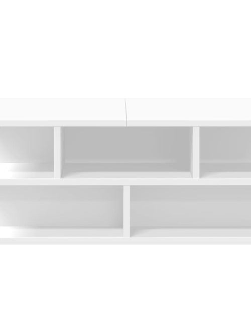 Загрузите изображение в средство просмотра галереи, Măsuță de cafea, alb, 70x70x29 cm, lemn compozit
