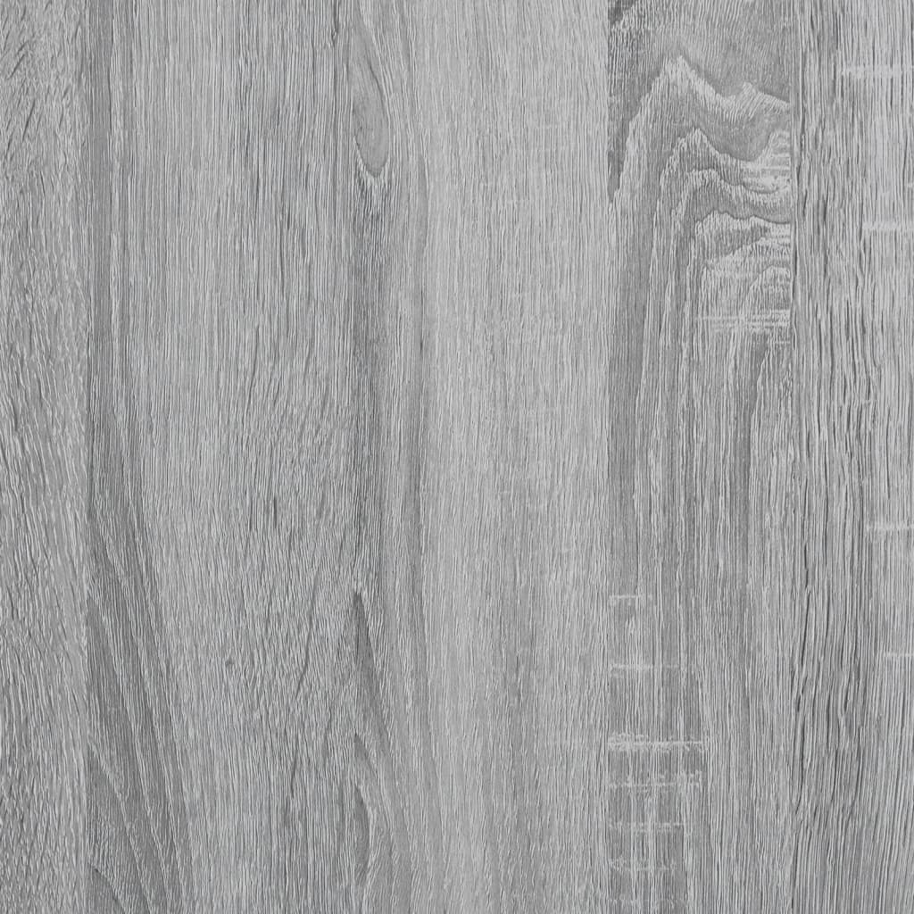 Fișet, sonoma gri, 60x32x115 cm, lemn prelucrat