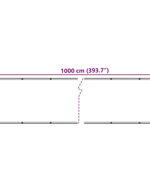 Загрузите изображение в средство просмотра галереи, Paravan de grădină, antracit, 1000x75 cm, PVC
