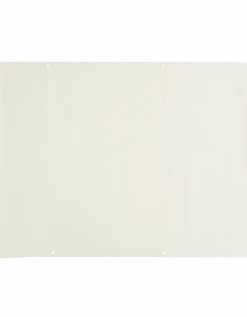 Încărcați imaginea în vizualizatorul Galerie, Paravan de grădină, alb, 700x75 cm, PVC
