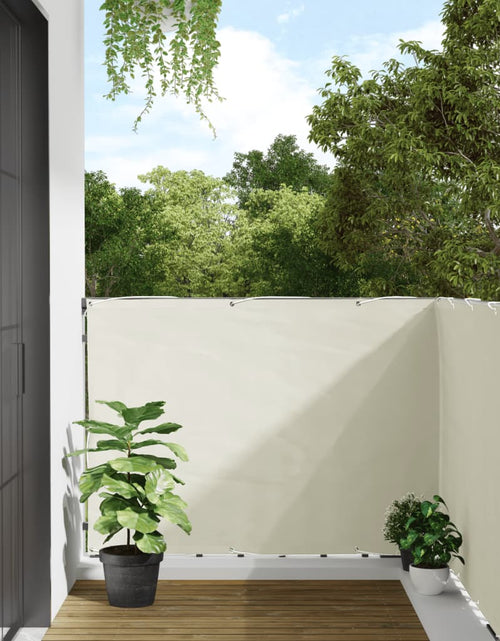 Încărcați imaginea în vizualizatorul Galerie, Paravan de grădină, alb, 400x120 cm, PVC
