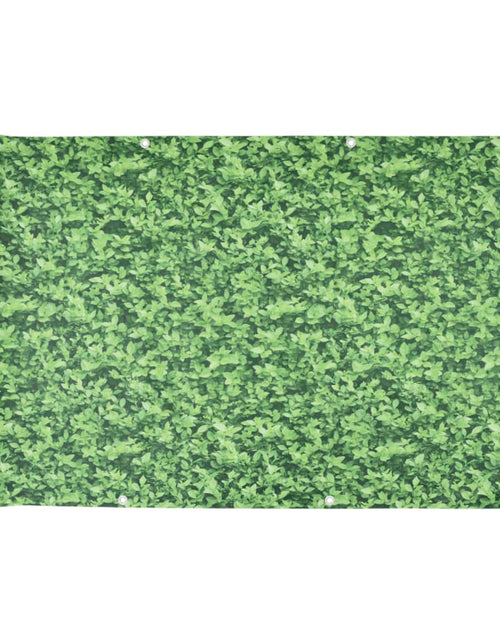 Încărcați imaginea în vizualizatorul Galerie, Paravan de grădină cu aspect de plantă, verde, 500x120 cm, PVC
