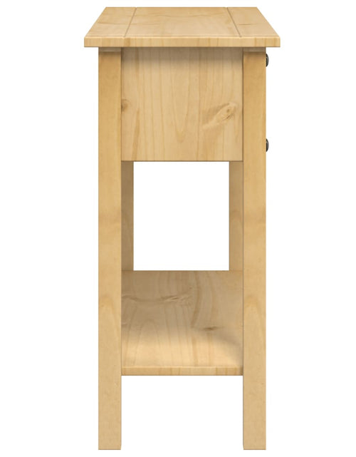 Încărcați imaginea în vizualizatorul Galerie, Măsuță consolă Corona, 114x34,5x73 cm, lemn masiv de pin
