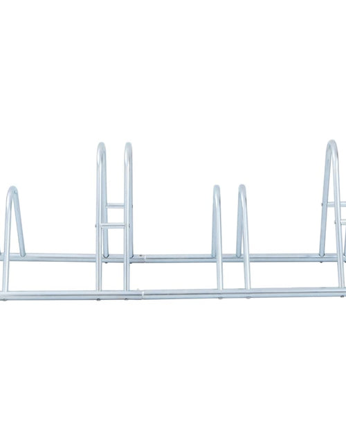 Загрузите изображение в средство просмотра галереи, Suport de sine stătător pentru 4 biciclete, oțel galvanizat
