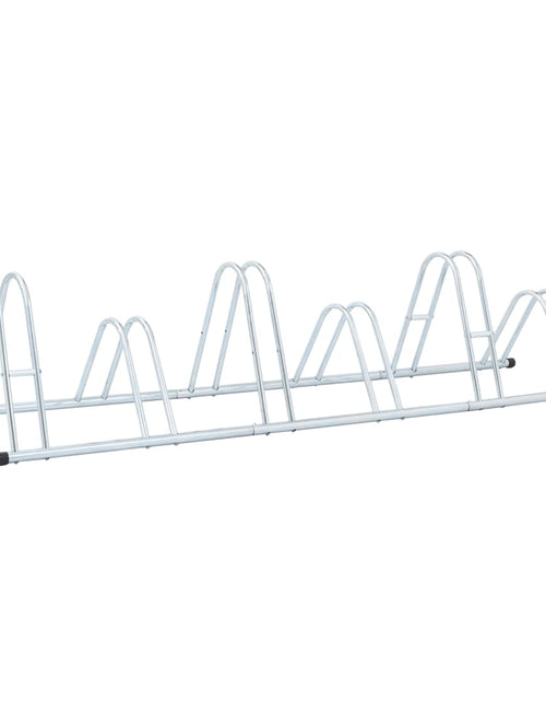 Загрузите изображение в средство просмотра галереи, Suport pentru 6 biciclete de sine stătător, oțel galvanizat
