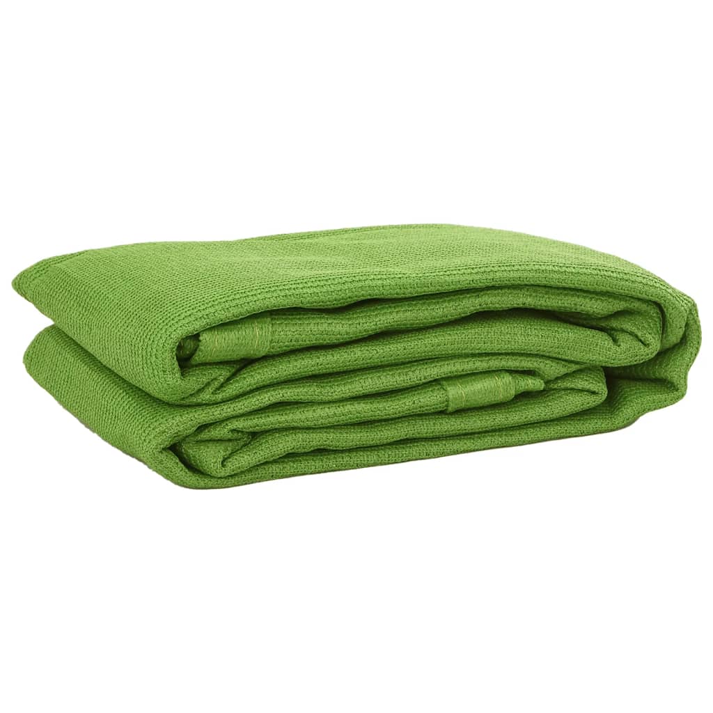 Covor pentru cort, verde deschis, 400x600 cm, HDPE