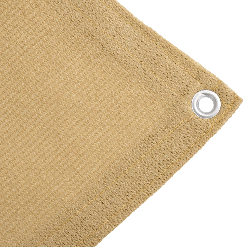 Covor pentru cort, nisipiu, 250x250 cm, HDPE