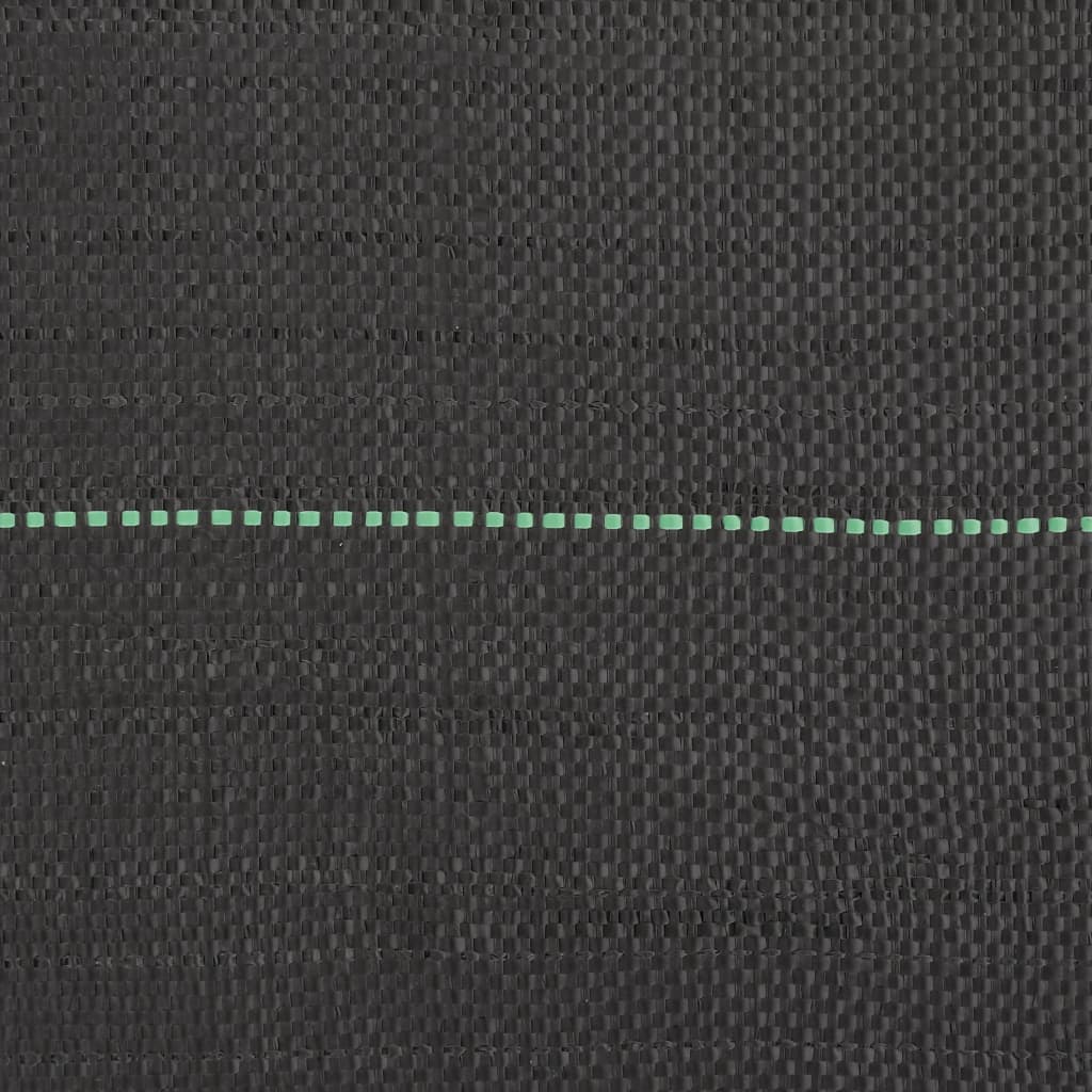 Membrană antiburuieni, negru, 1x10 m, PP
