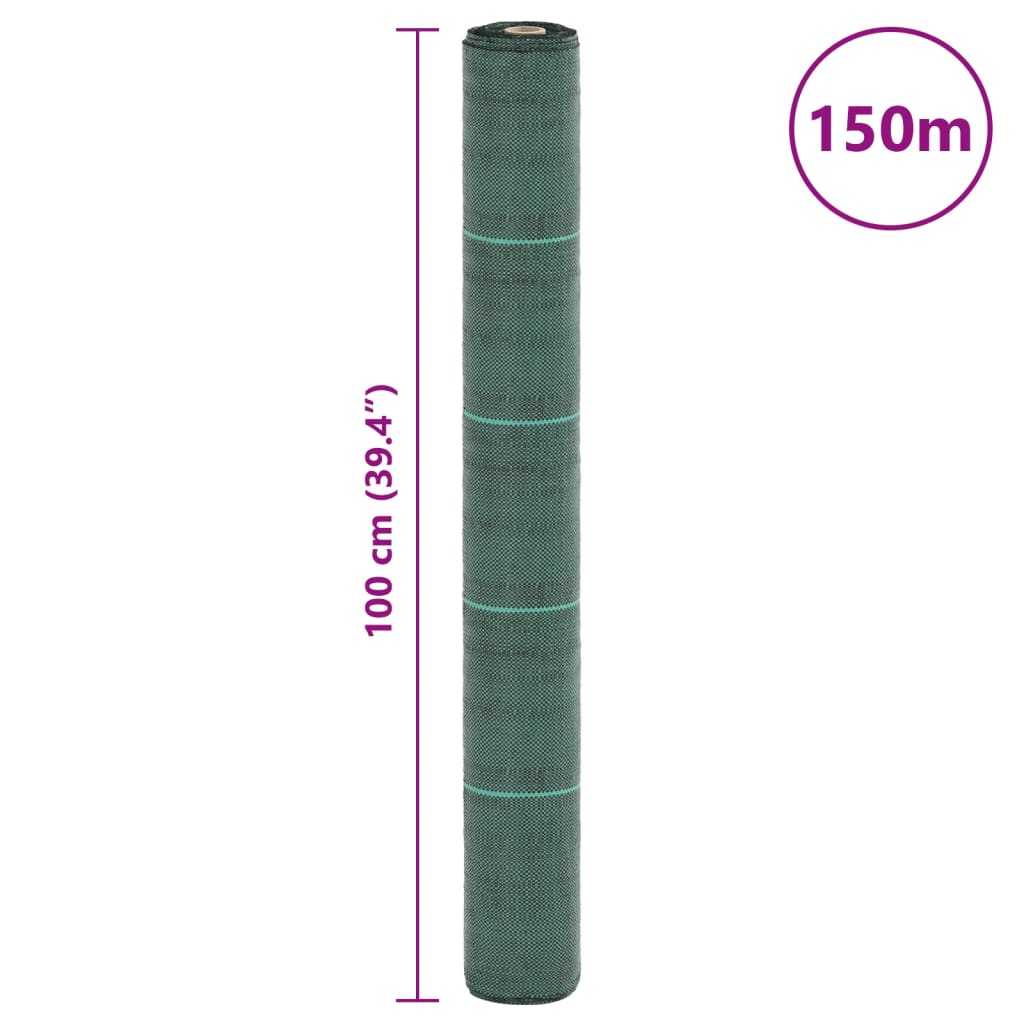 Membrană antiburuieni, verde, 1x150 m, PP