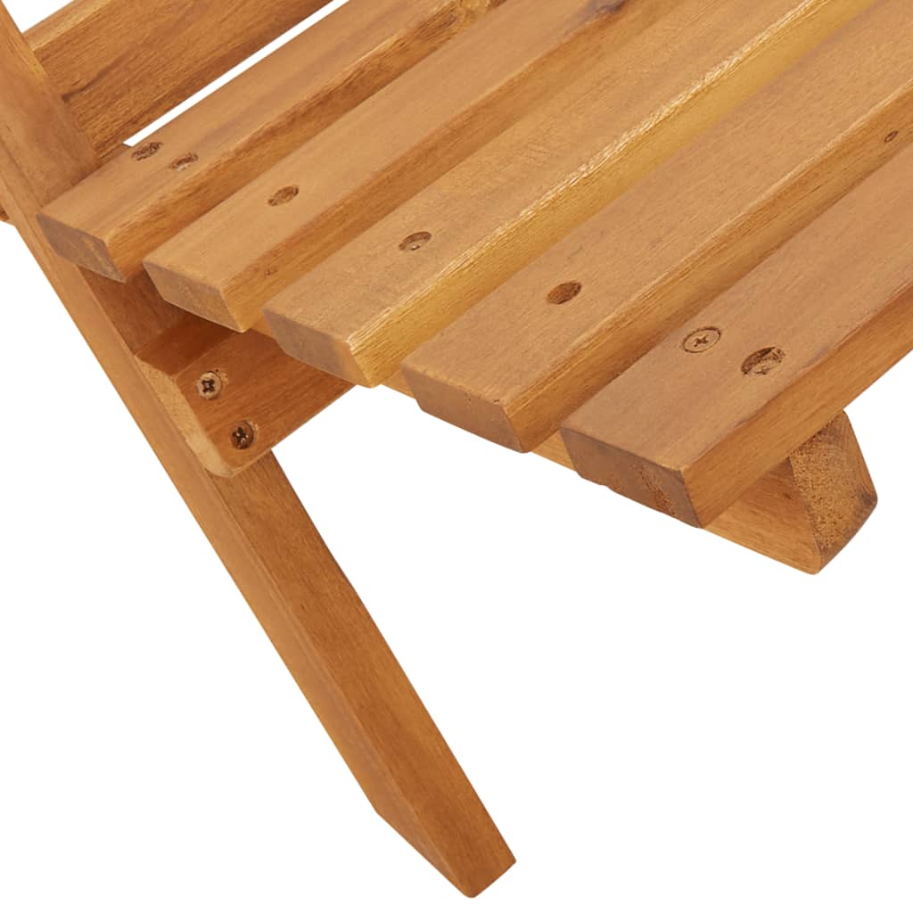 Scaune de grădină pliabile 4 buc., textil taupe/lemn masiv