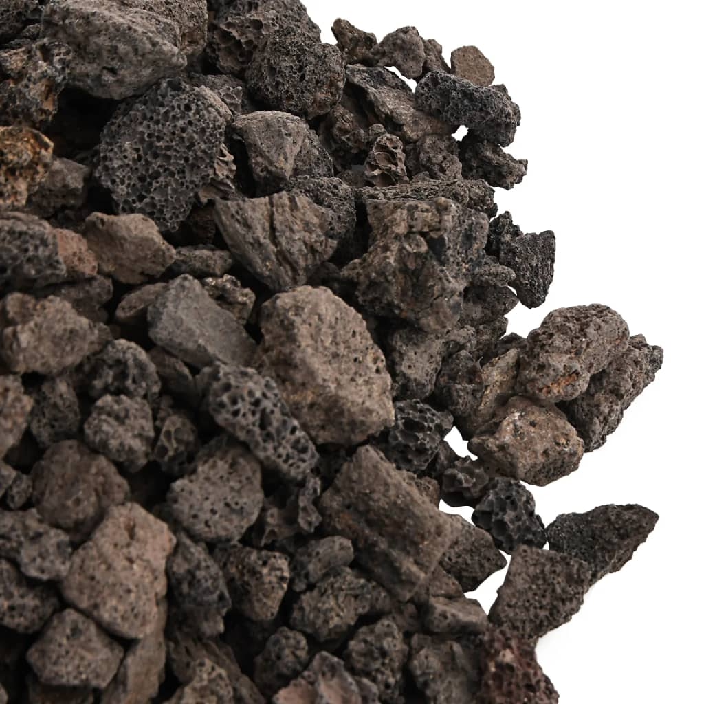 Roci vulcanice, 10 kg, negru, 1-2 cm