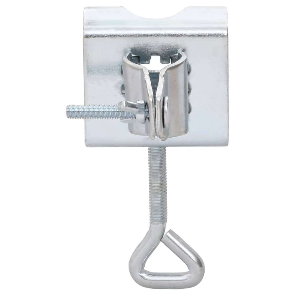 Cleme umbrelă pentru balcon, 2 buc., 32 mm, oțel galvanizat