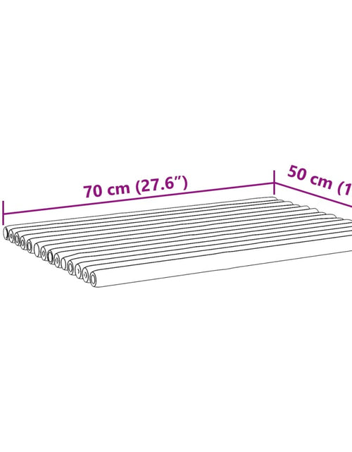Încărcați imaginea în vizualizatorul Galerie, Covorașe de baie, 2 buc., 70x50 cm, bambus
