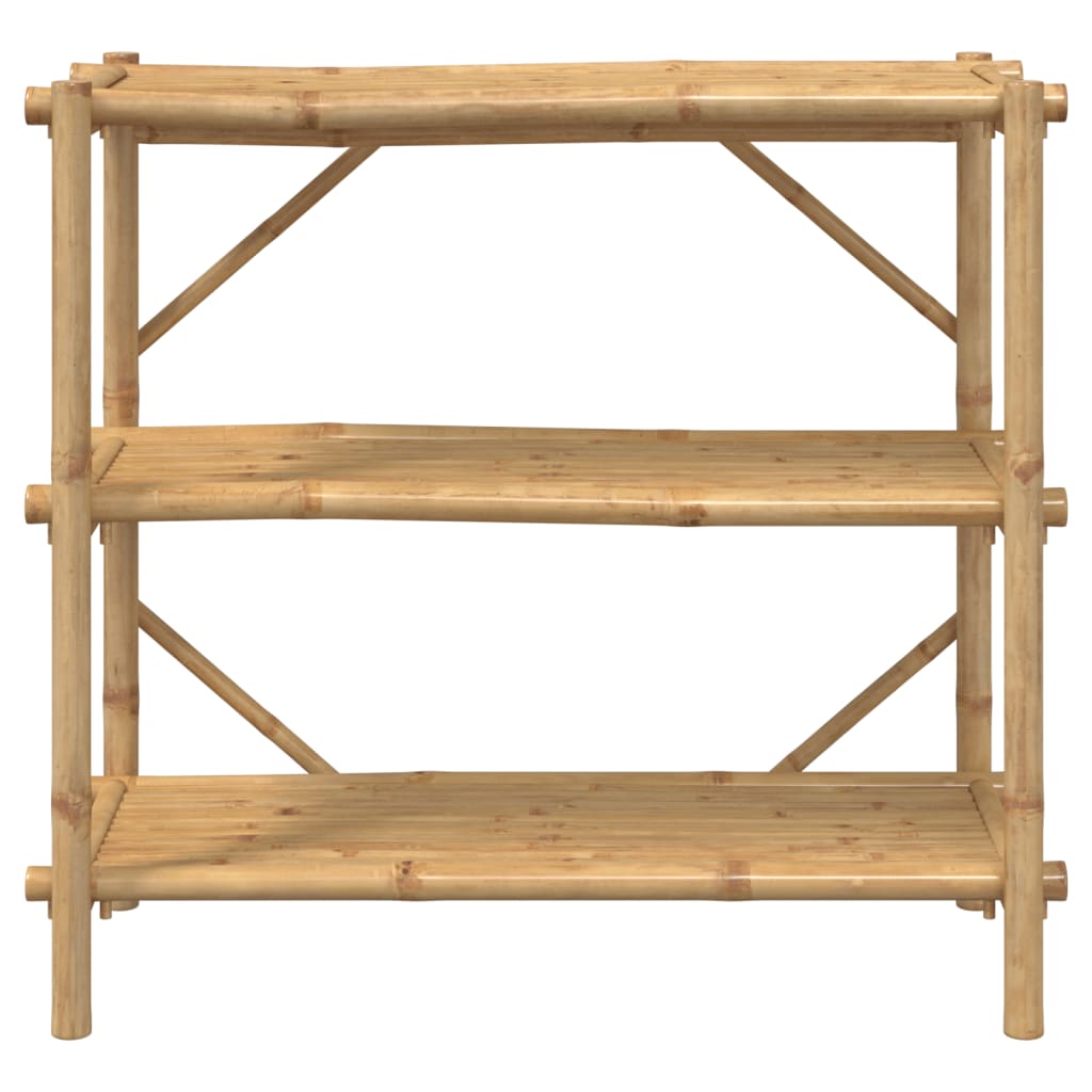 Raft cu 3 niveluri, 100x40x90 cm, bambus