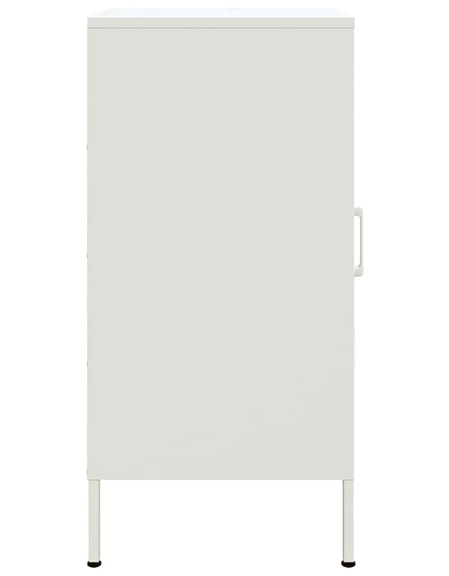 Încărcați imaginea în vizualizatorul Galerie, Dulap, alb, 36x39x79 cm, oțel laminat la rece
