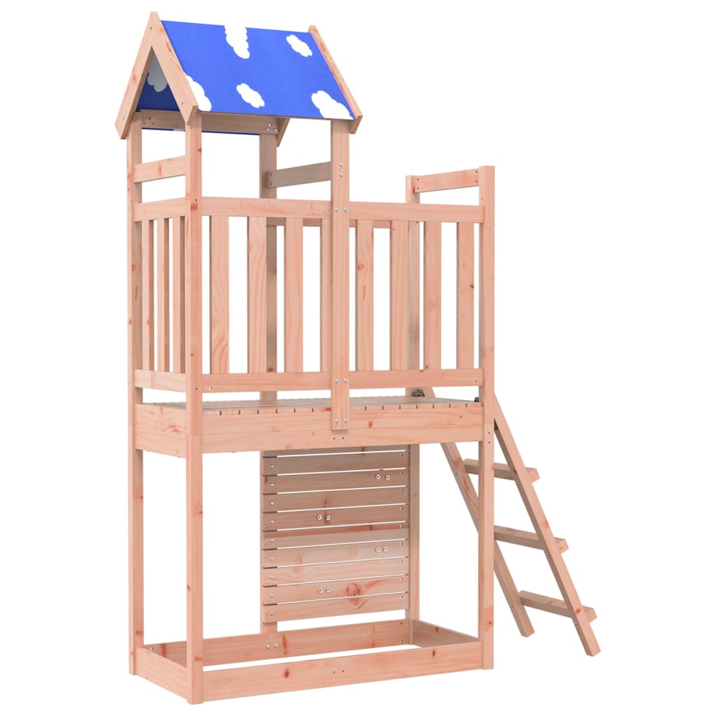 Turn joacă perete cățărare, 110,5x52,5x215 cm lemn brad Douglas