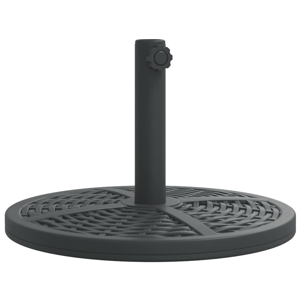 Suport umbrelă pentru stâlpi Ø38 / 48 mm, 12 kg, rotund