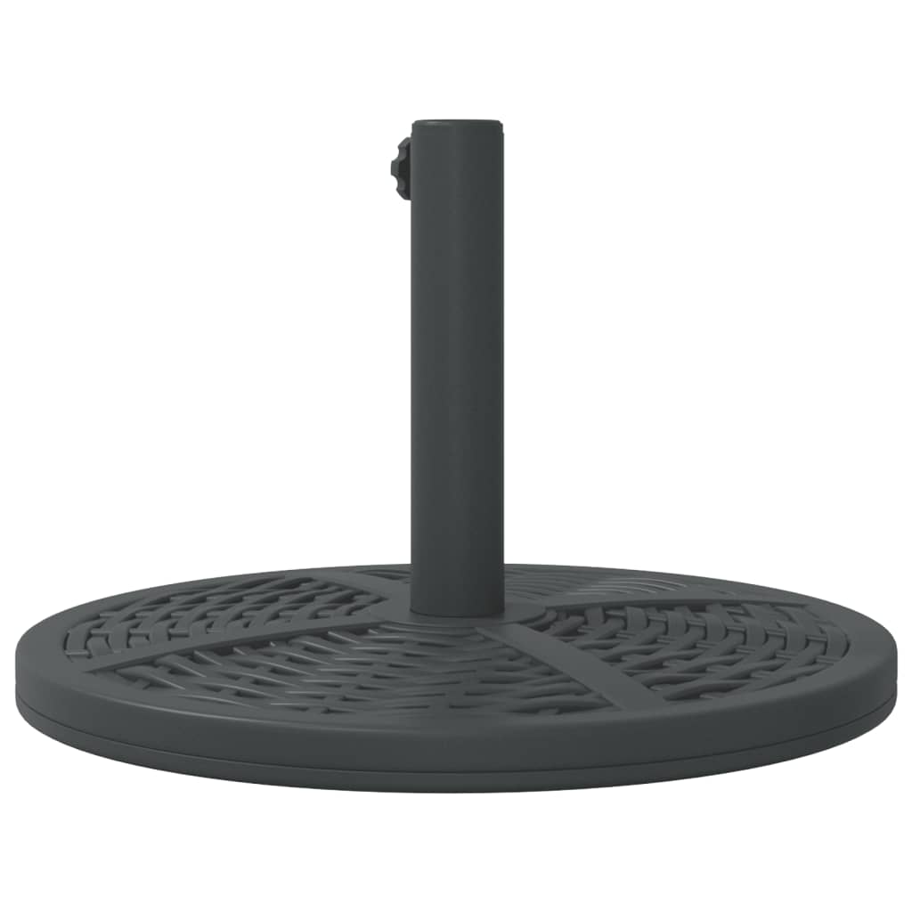 Suport umbrelă pentru stâlpi Ø38 / 48 mm, 12 kg, rotund