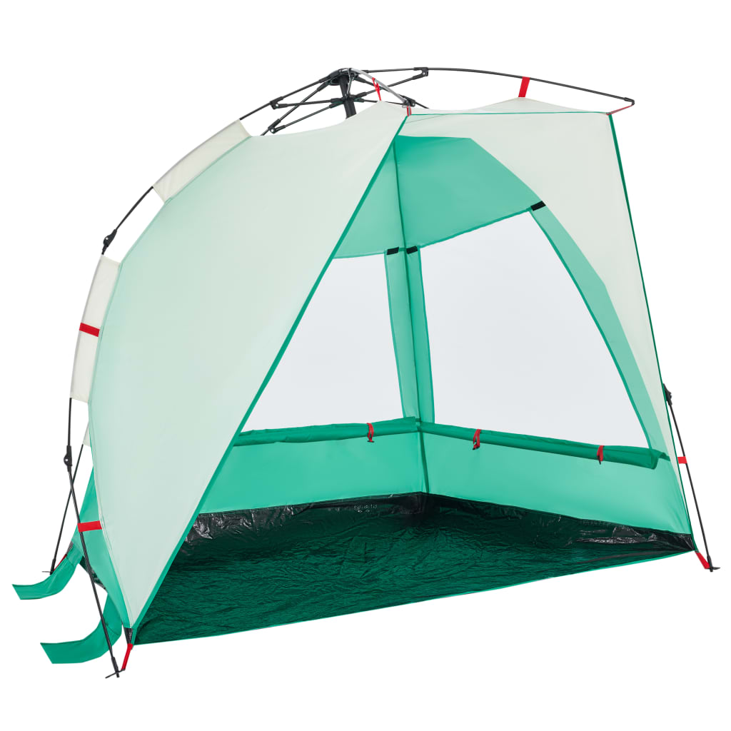 Cort camping 4 persoane verde marin impermeabil setare rapidă