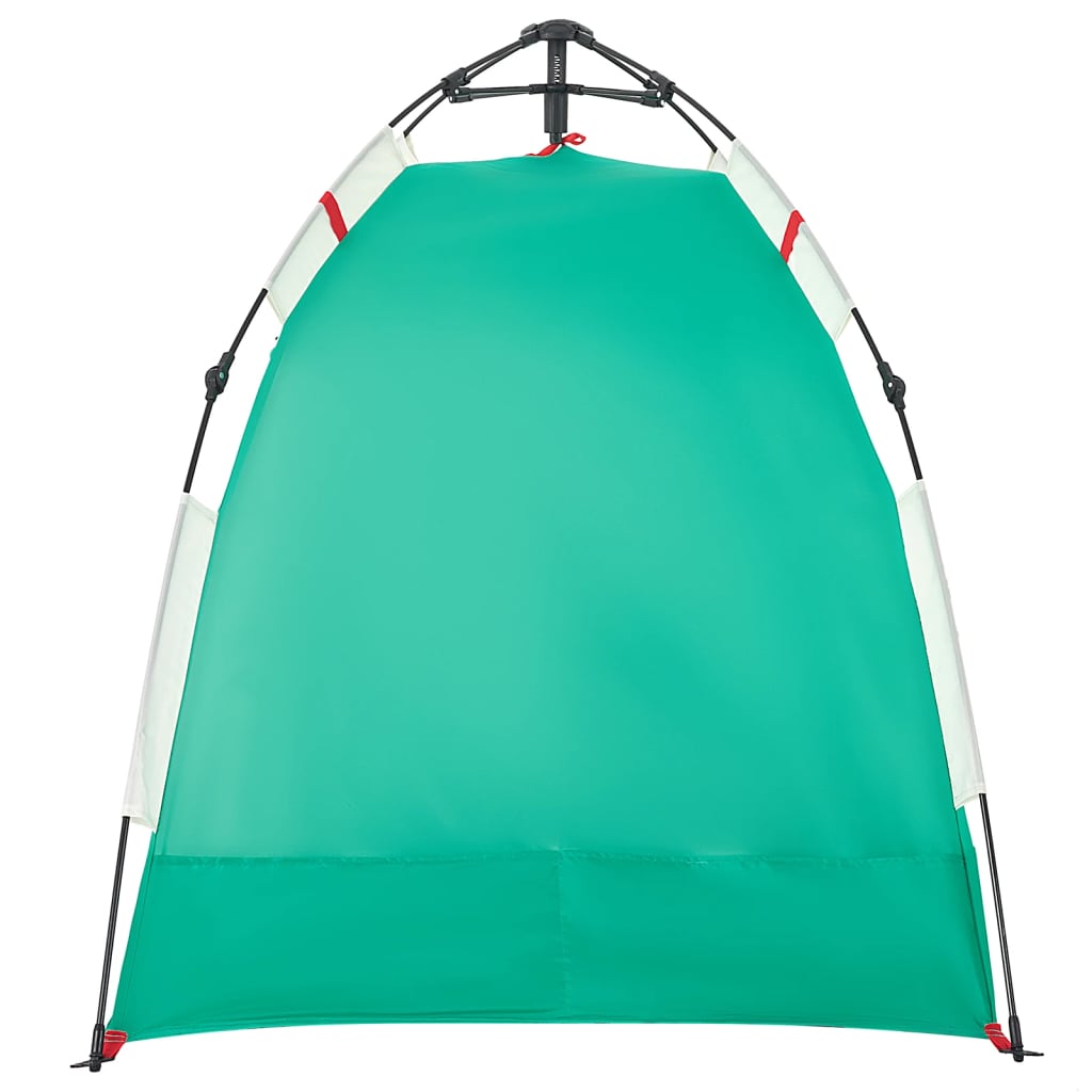 Cort camping 4 persoane verde marin impermeabil setare rapidă