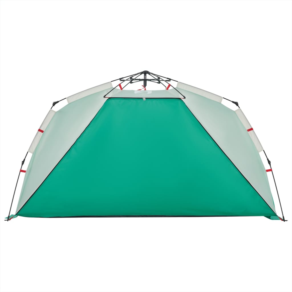 Cort camping 3 persoane verde marin impermeabil setare rapidă