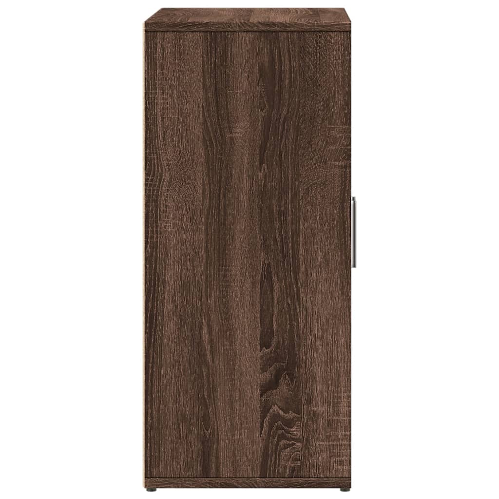 Dulapuri, 2 buc., stejar maro, 60x31x70 cm, lemn prelucrat