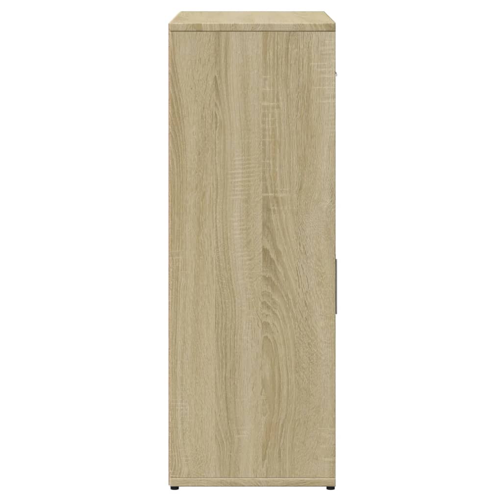 Comode, 2 buc., stejar sonoma, 60x30x84 cm, lemn compozit