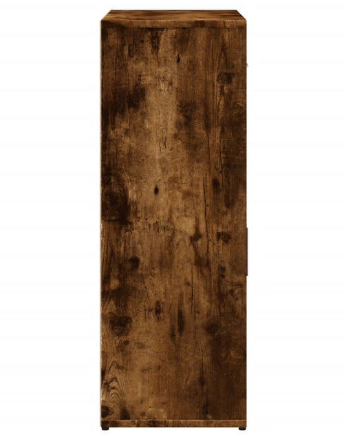 Încărcați imaginea în vizualizatorul Galerie, Comode, 2 buc., stejar fumuriu, 60x30x84 cm, lemn compozit
