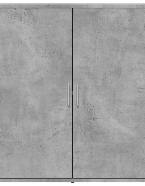 Încărcați imaginea în vizualizatorul Galerie, Dulapuri, 2 buc., gri beton, 79x38x80 cm, lemn prelucrat
