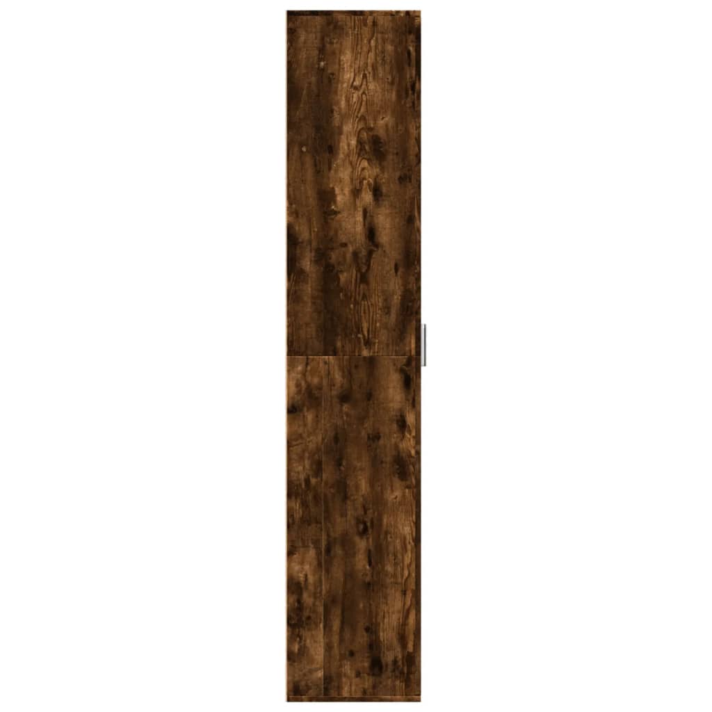 Dulap înalt, stejar fumuriu, 60x35x180 cm, lemn prelucrat