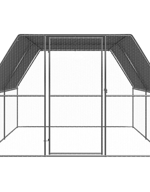 Încărcați imaginea în vizualizatorul Galerie, Coteț de păsări, 3x4x2 m, oțel galvanizat
