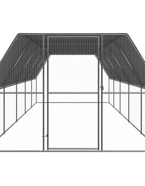 Încărcați imaginea în vizualizatorul Galerie, Coteț de păsări, 3x10x2 m, oțel galvanizat
