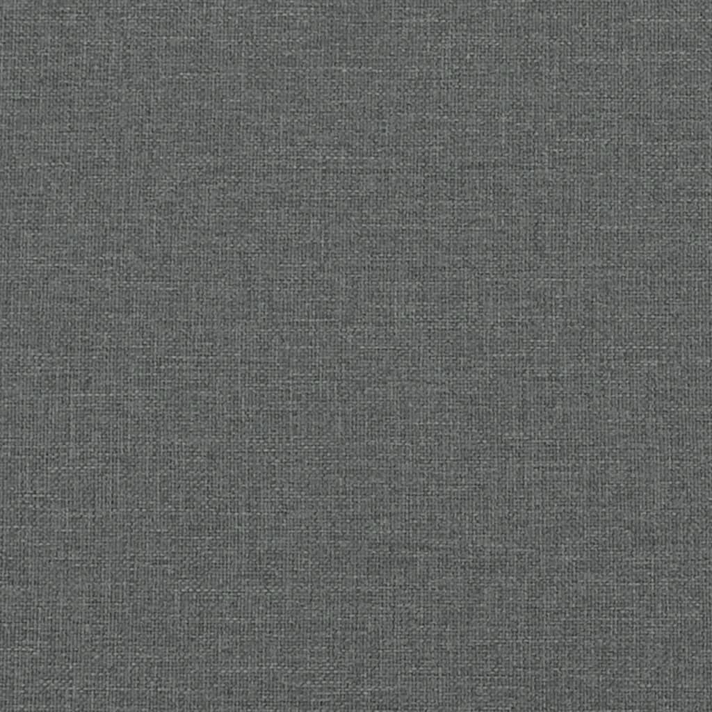 Taburet, gri închis, 77x55x31 cm, material textil
