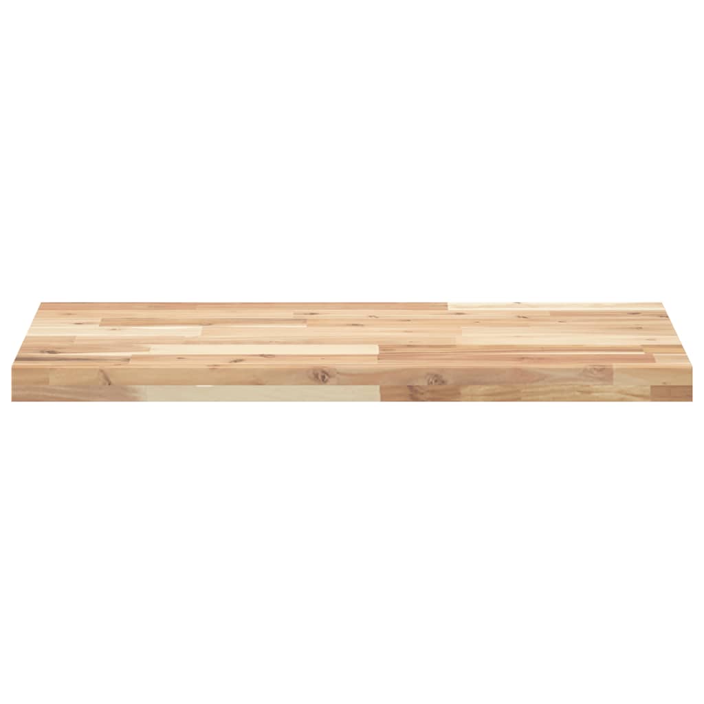 Blat de baie netratat, 160x40x4 cm, lemn masiv de acacia