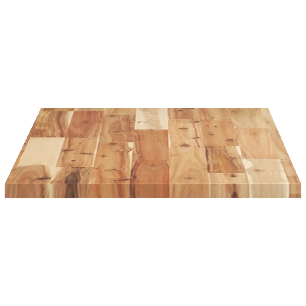 Blat de baie finisaj cu ulei, 60x40x2 cm, lemn masiv de acacia