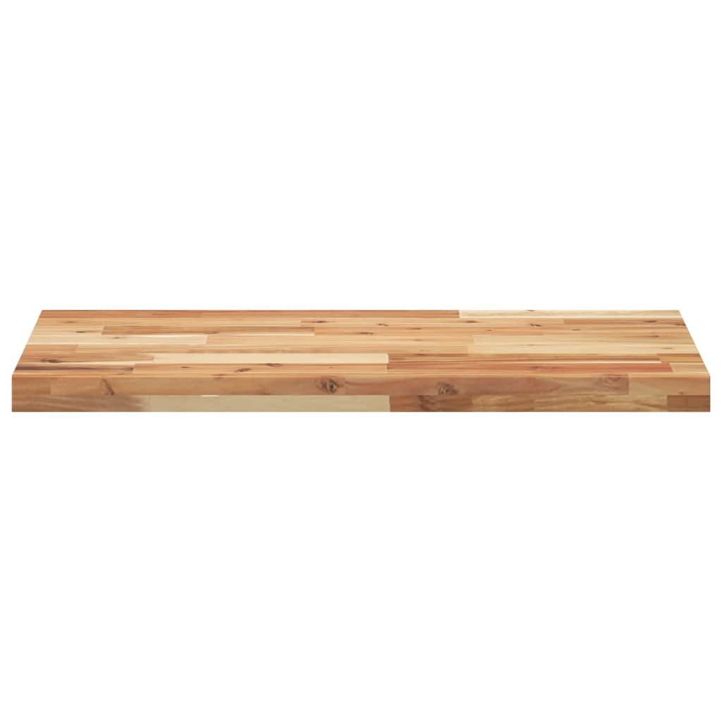 Blat de baie finisaj cu ulei, 140x40x4 cm, lemn masiv de acacia