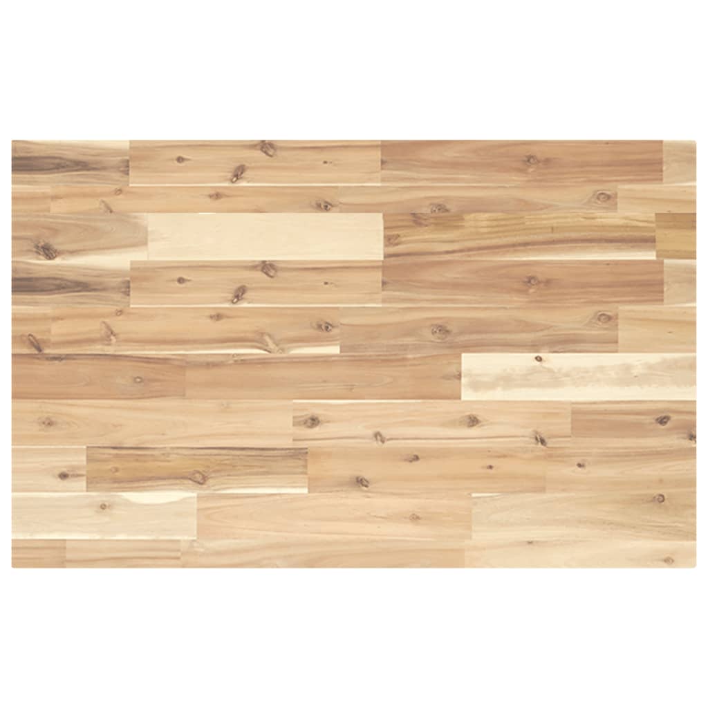 Blat de birou netratat, 60x50x4 cm, lemn masiv de acacia