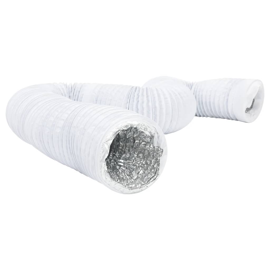 Conductă de ventilație, 6 m, Ø15 cm, aluminiu și PVC