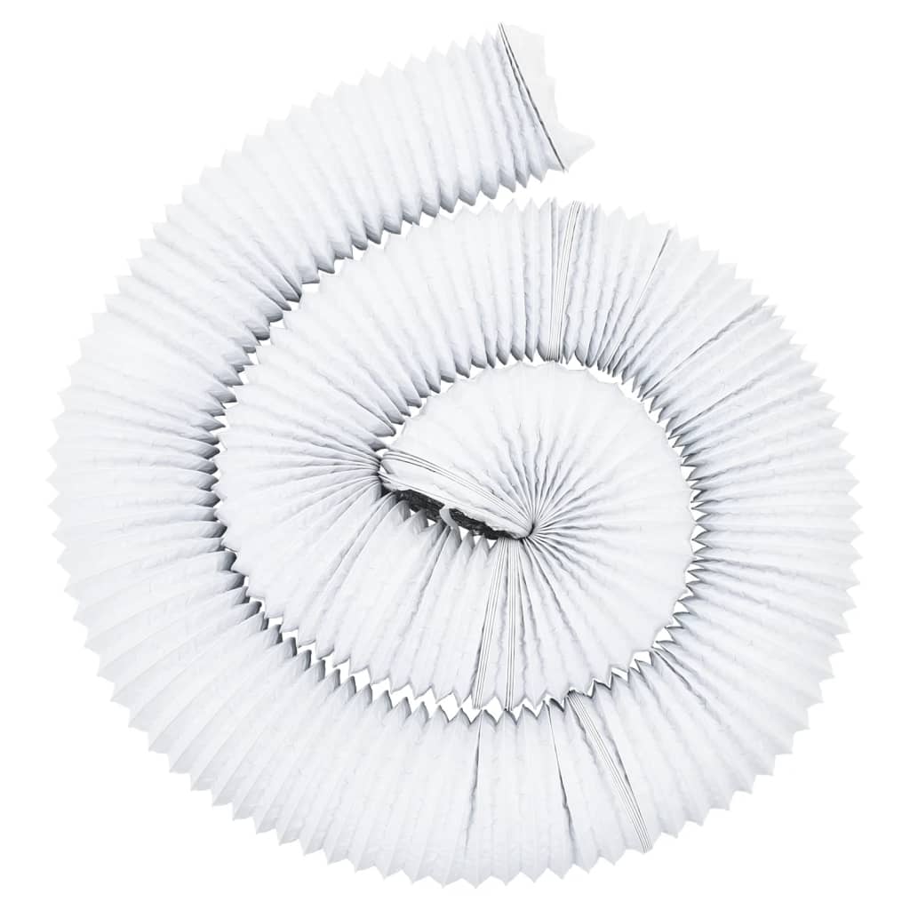 Conductă de ventilație, 6 m, Ø20 cm, aluminiu și PVC